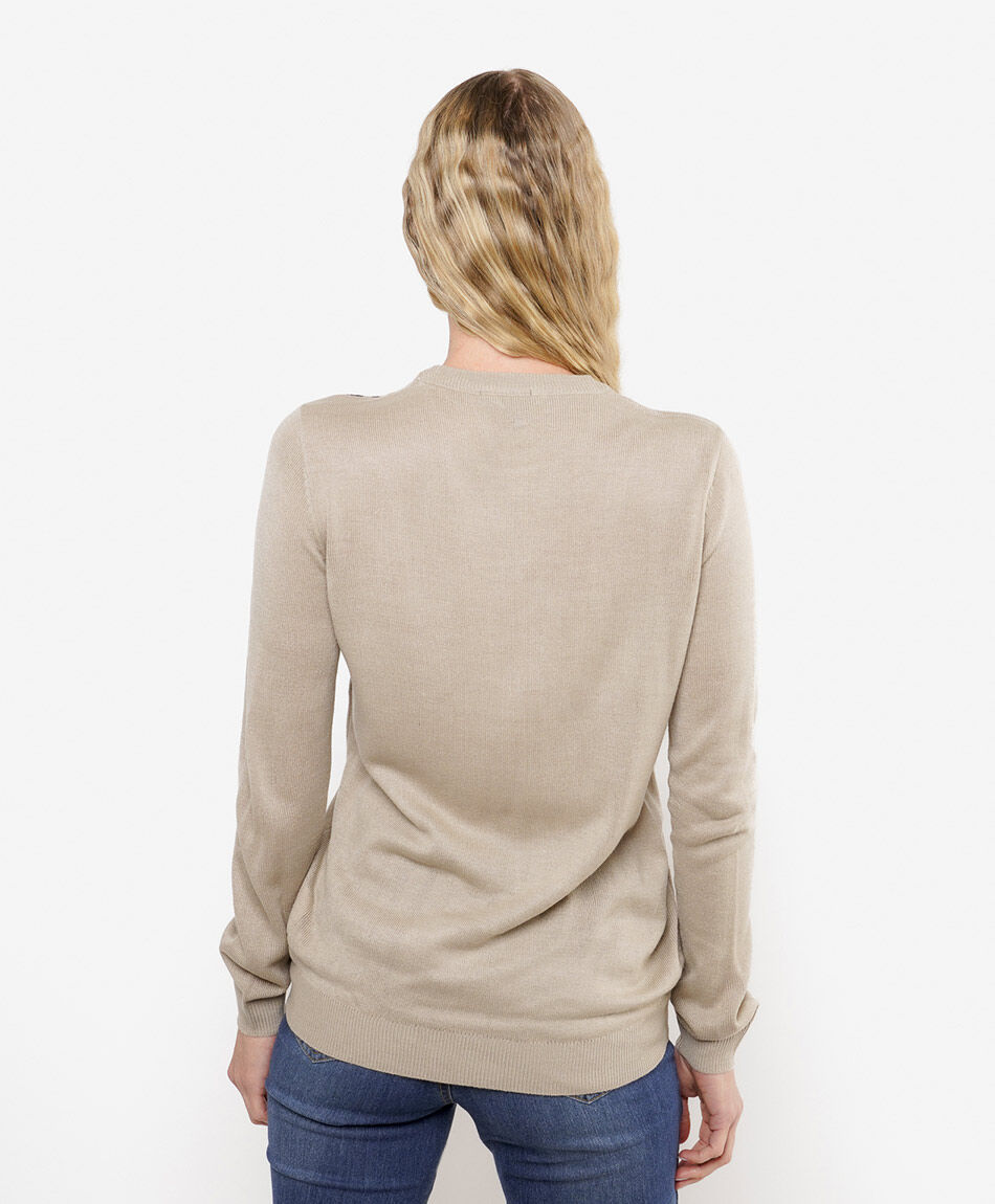Sweater mujer print