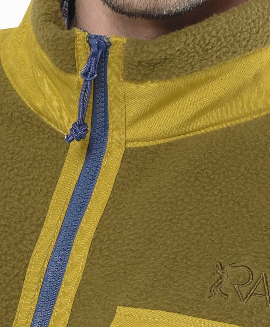 Chaqueta hombre polar bicolor