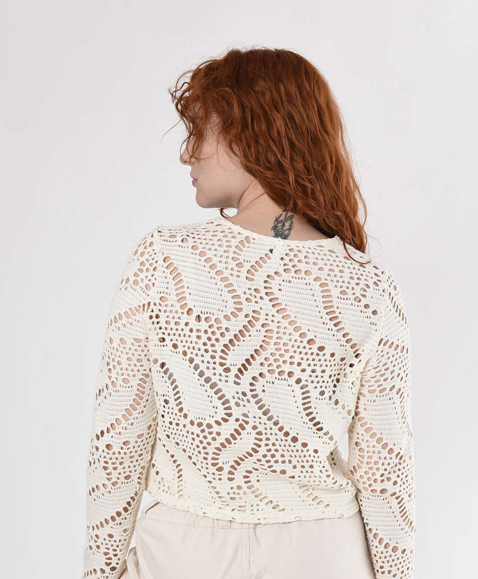 Tejido mujer crochet puntos calados Tejido mujer crochet puntos calados