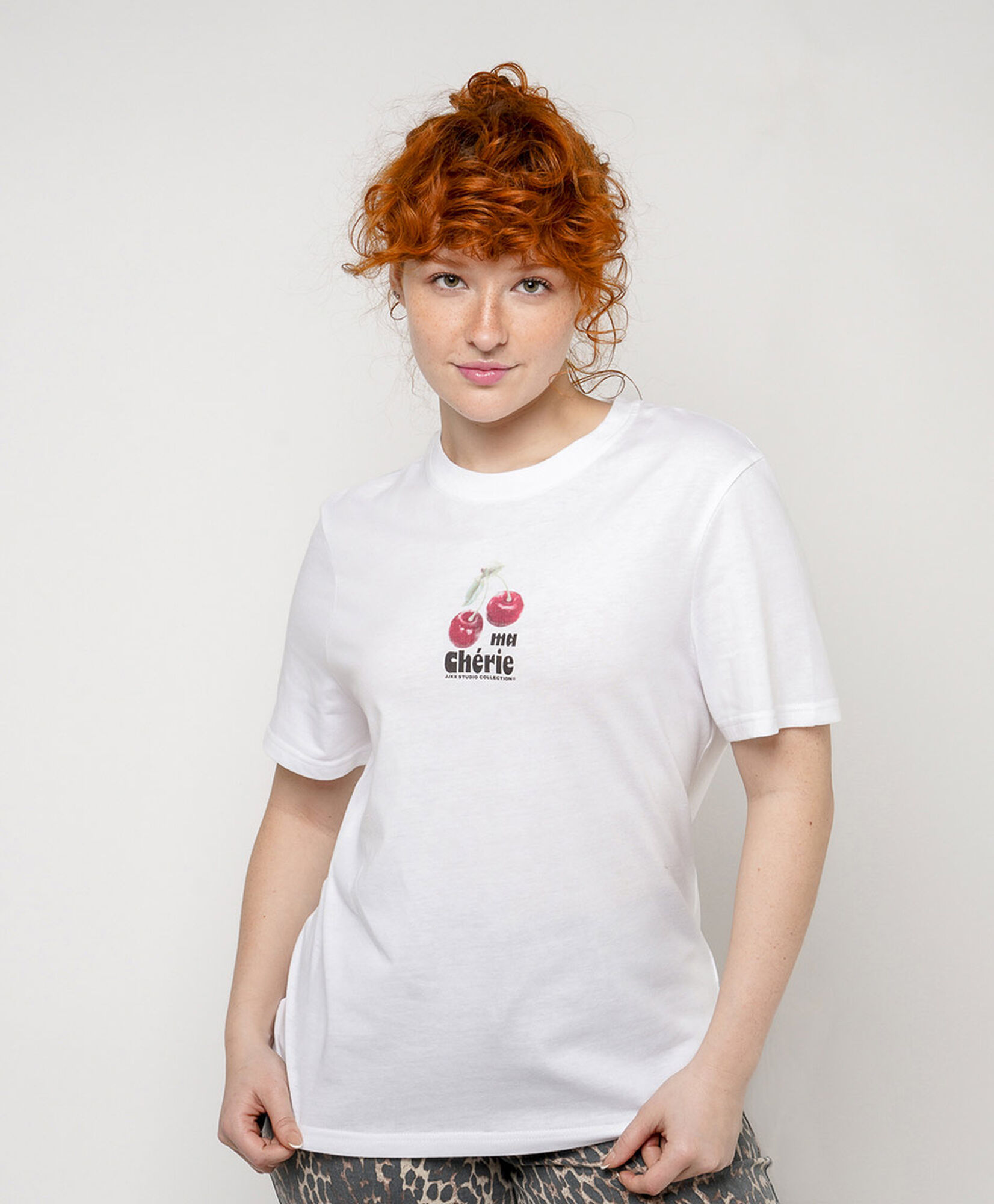Polera mujer cerezas Polera mujer cerezas