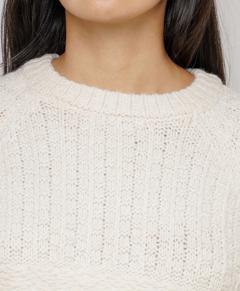 Sweater mujer estilo tejido vuelos