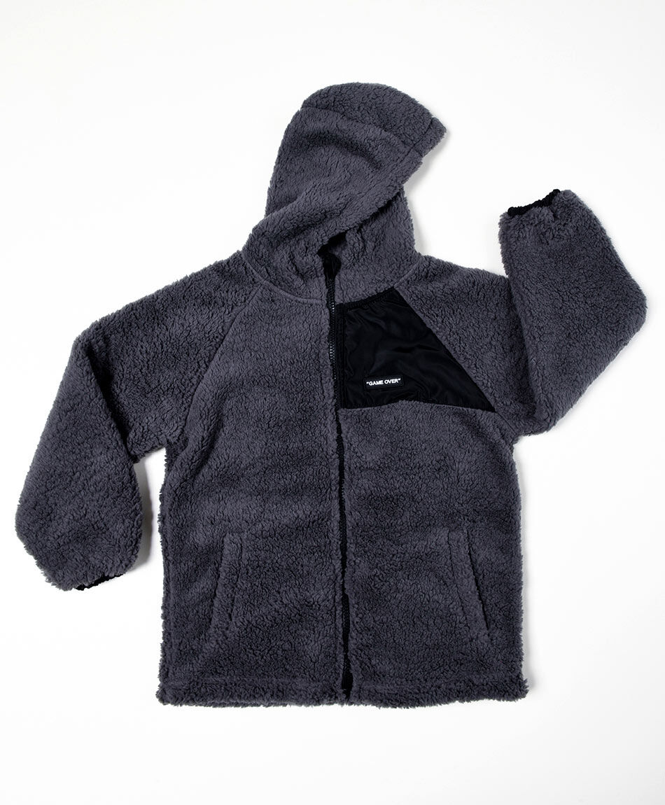 Poler&oacute;n ni&ntilde;o chiporro gris