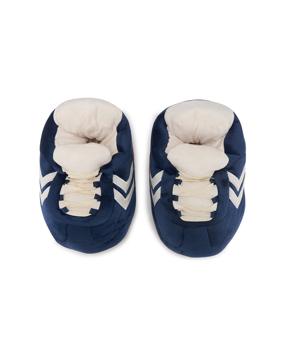 Pantufla hombre zapatilla azul