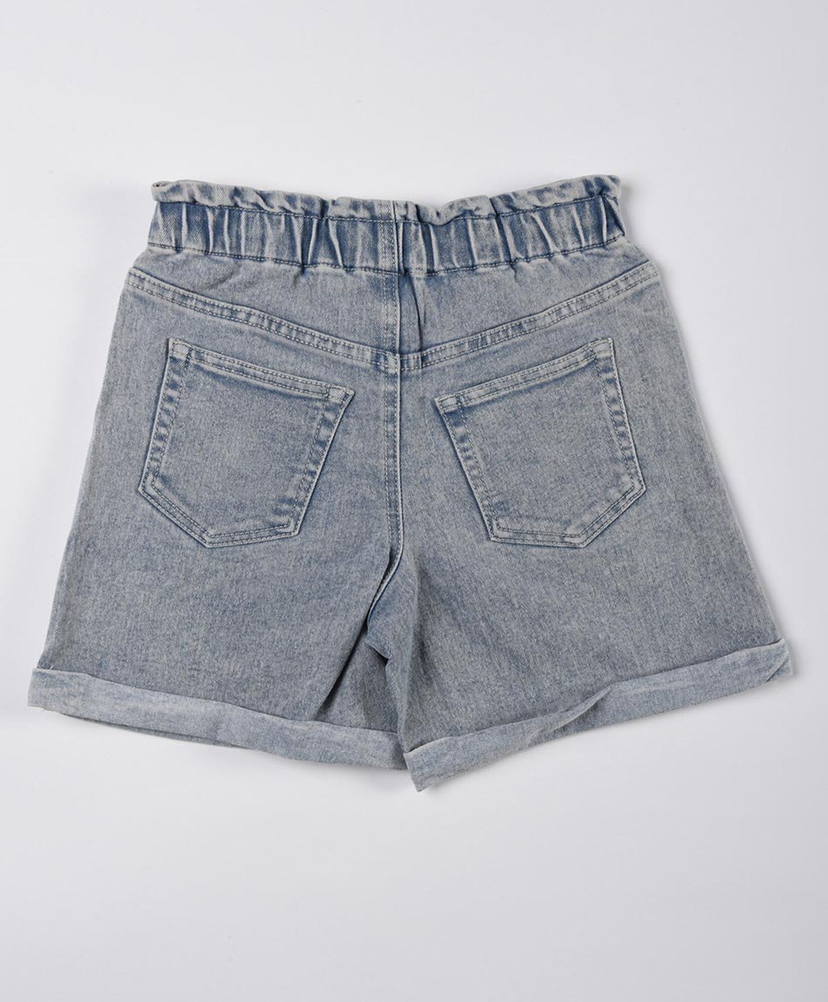 Short niña denim bolsillos Short niña denim bolsillos
