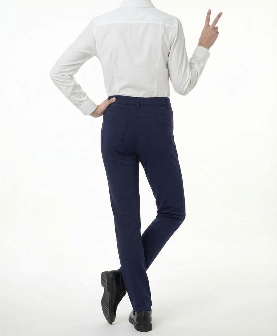 Pantal&oacute;n escolar navy mujer