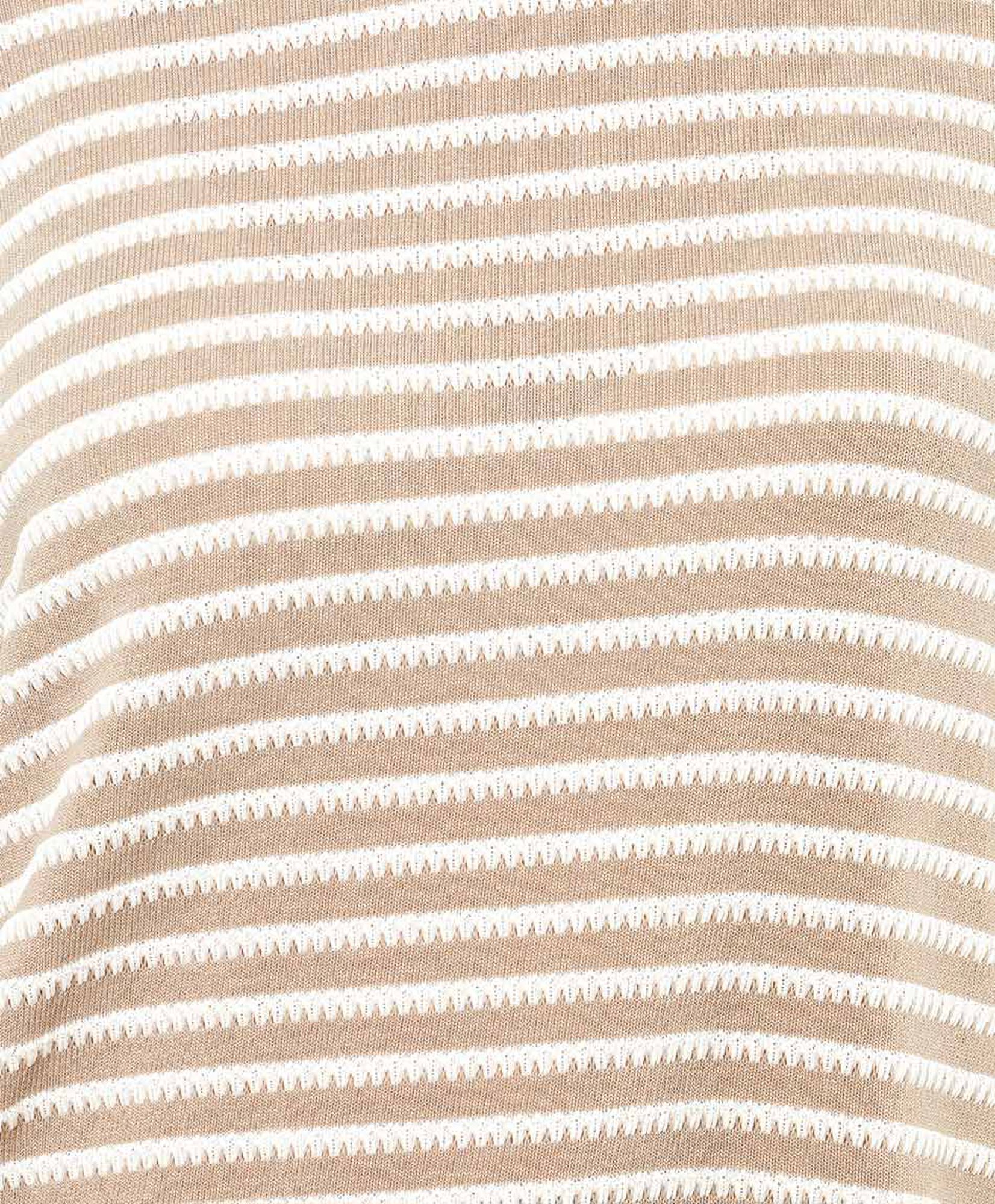 Polera mujer líneas estilo tejido Polera mujer líneas estilo tejido