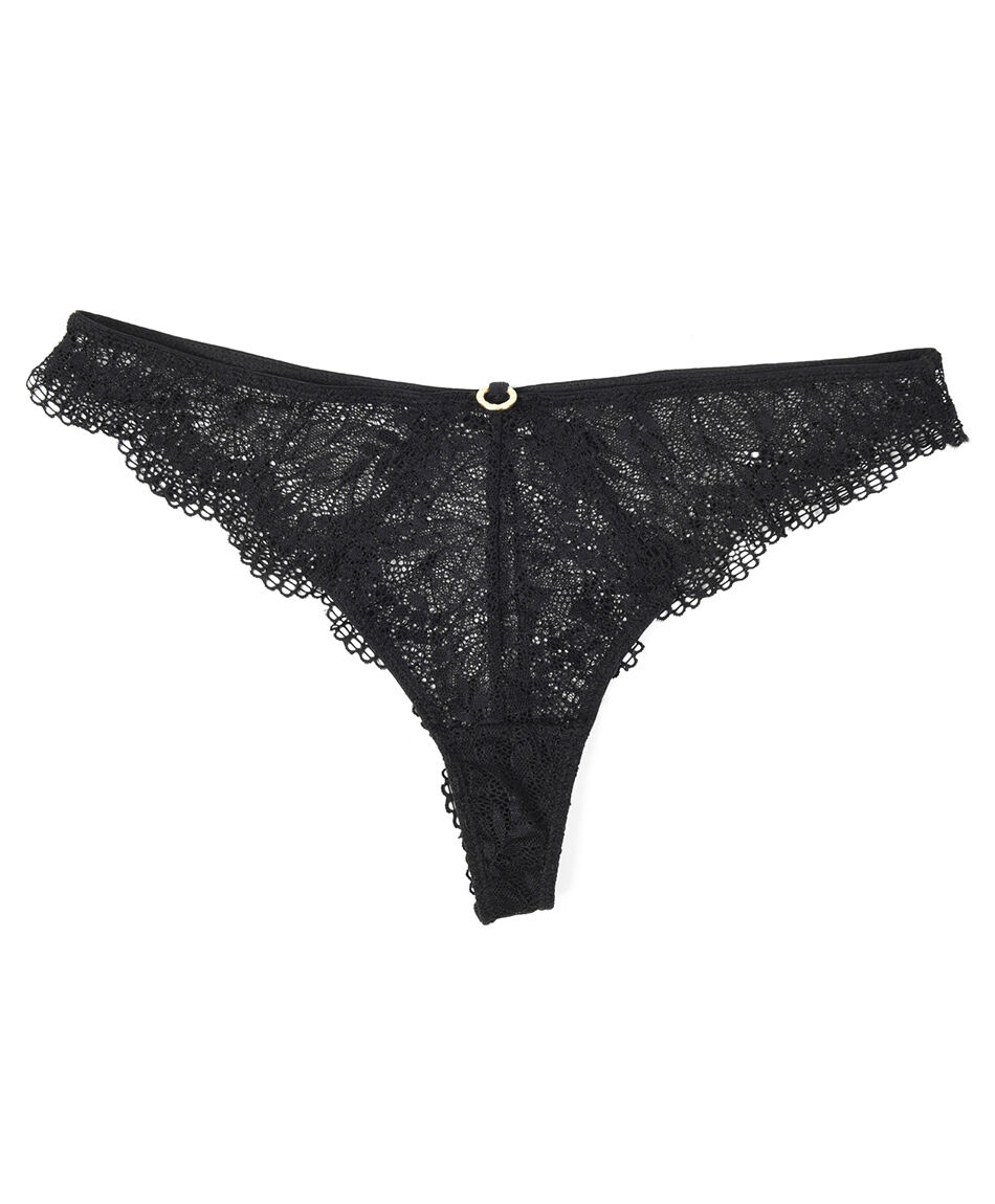 Culotte mujer encajes argolla