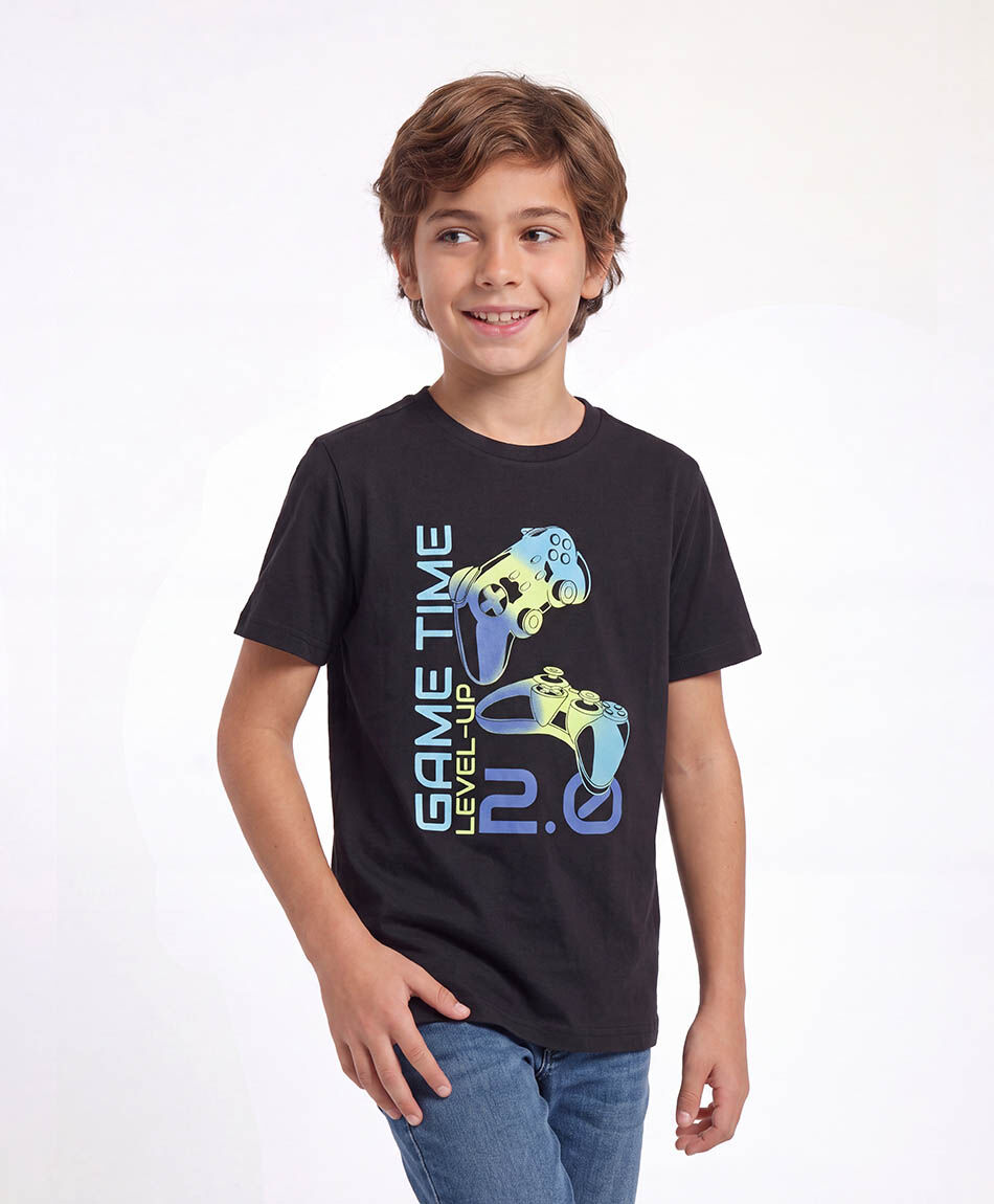 Polera ni&ntilde;o game time