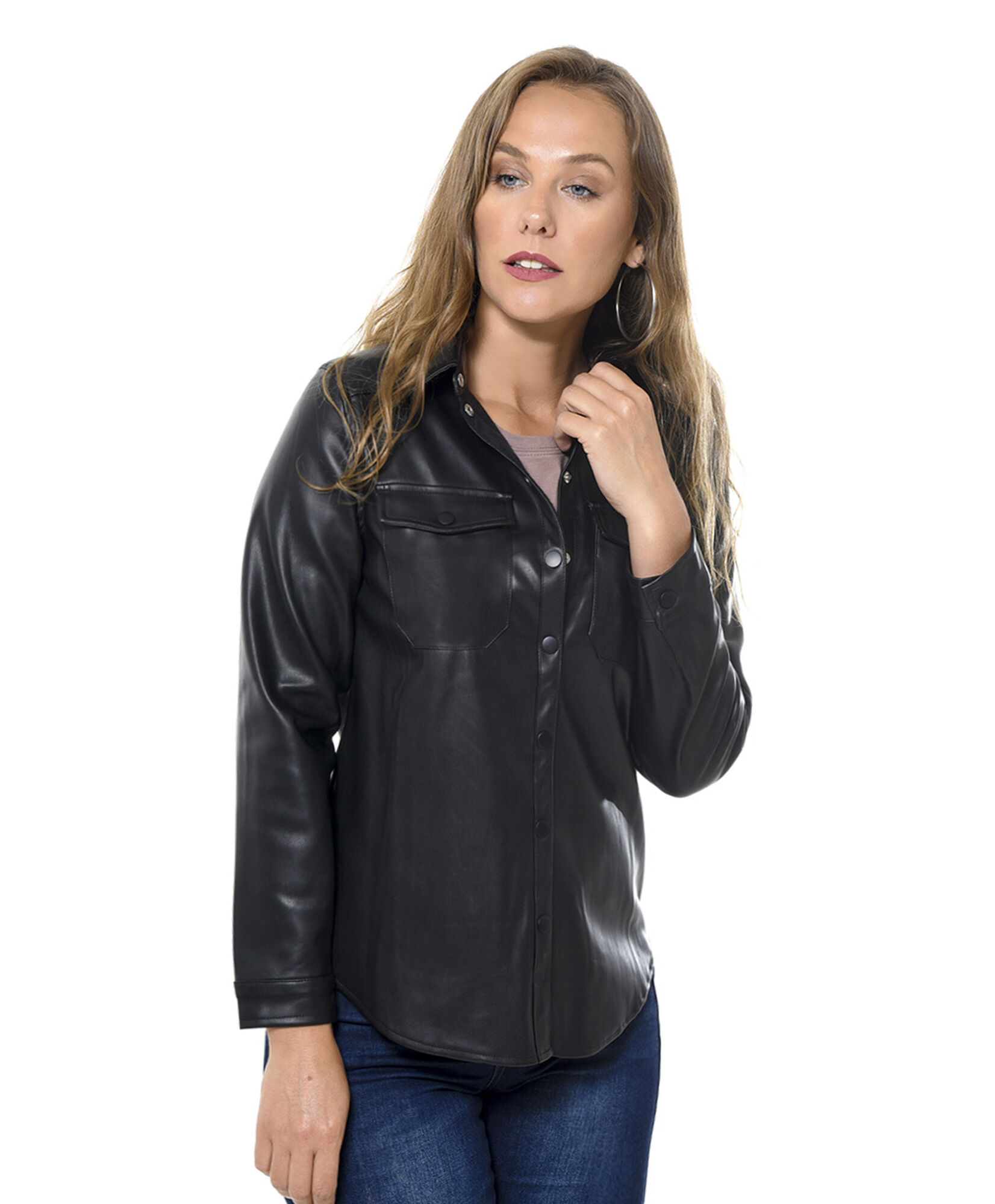 Camisa eco cuero Camisa eco cuero