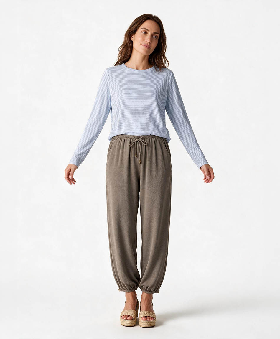 Pantal&oacute;n mujer bombacho