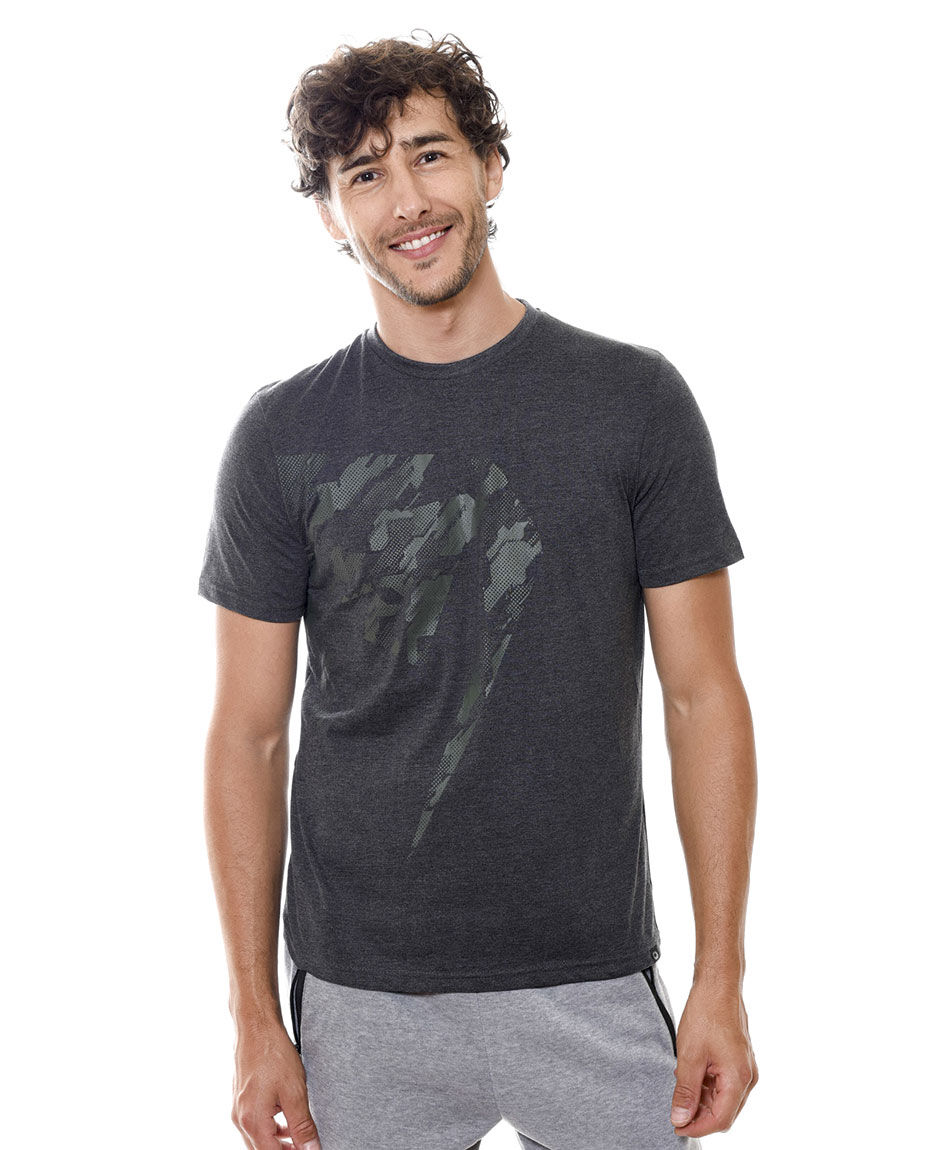 Polera deportiva print