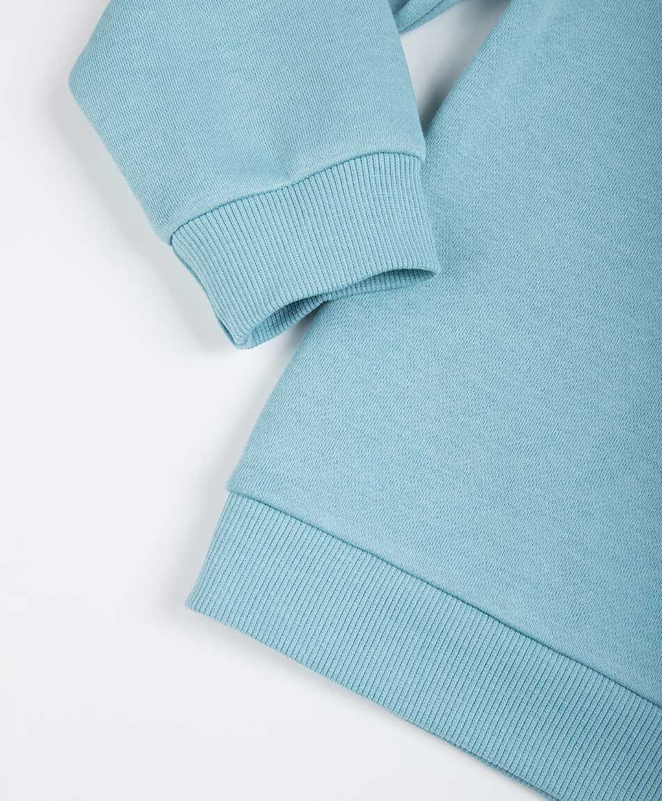 Set buzo beb&eacute; wild celeste