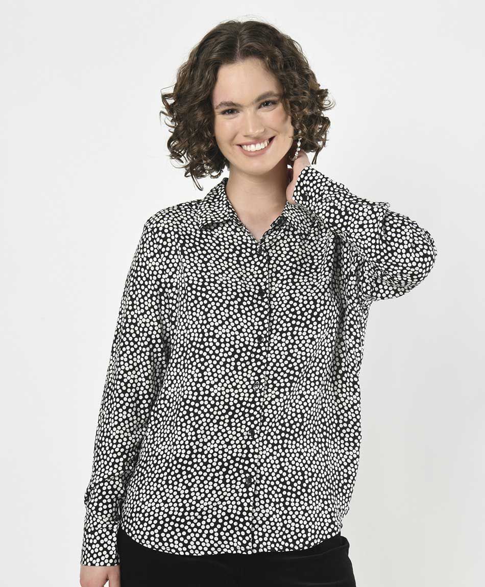 Blusa mujer puntos
