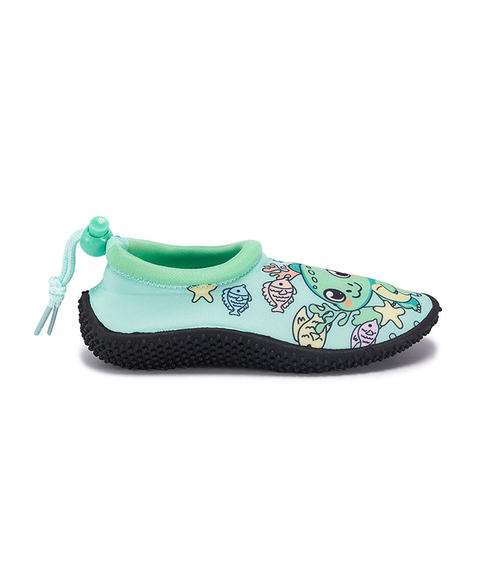 Zapato de agua infantil dinosaurio
