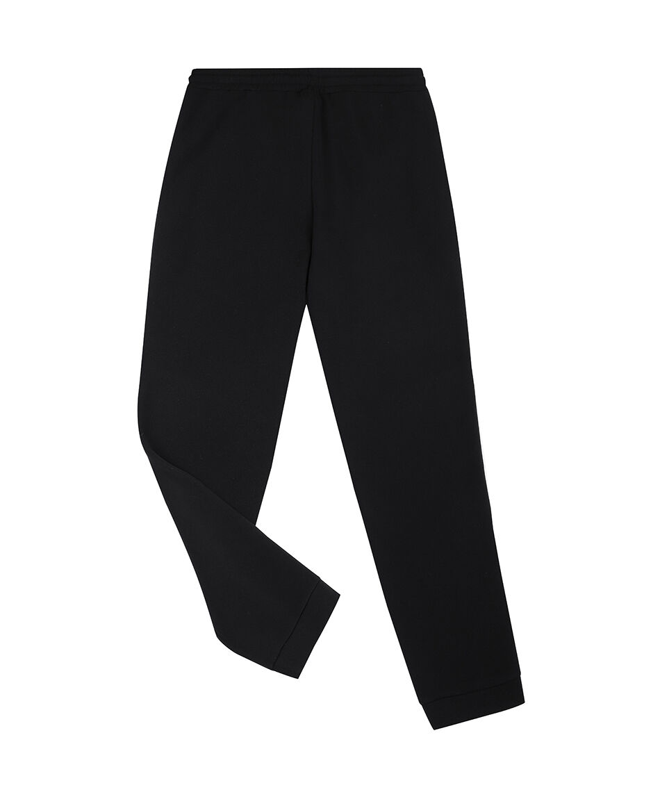 Pantal&oacute;n deportivo hombre liso negro