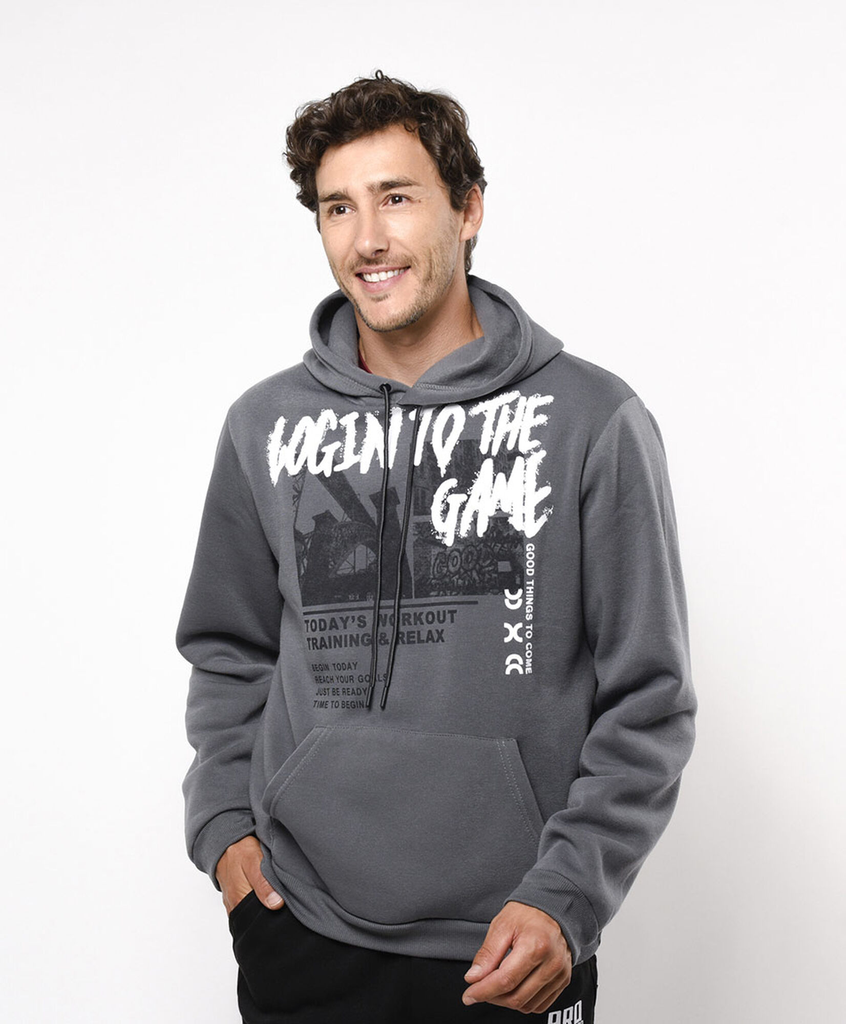 Polerón deportivo hombre print Polerón deportivo hombre print
