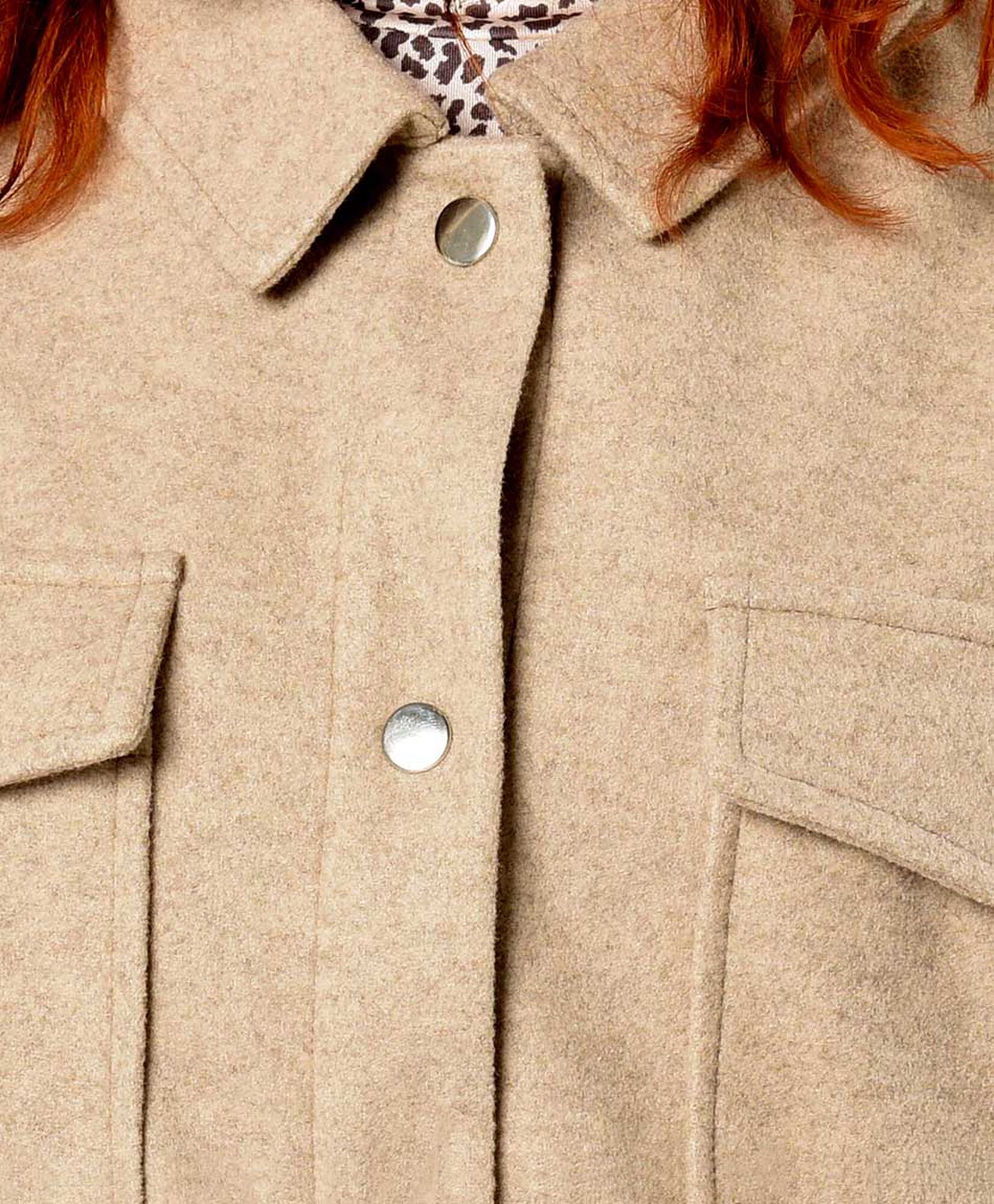 Chaqueta mujer leñadora botones Chaqueta mujer leñadora botones