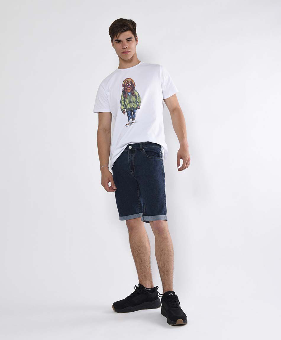 Bermuda skinny fit