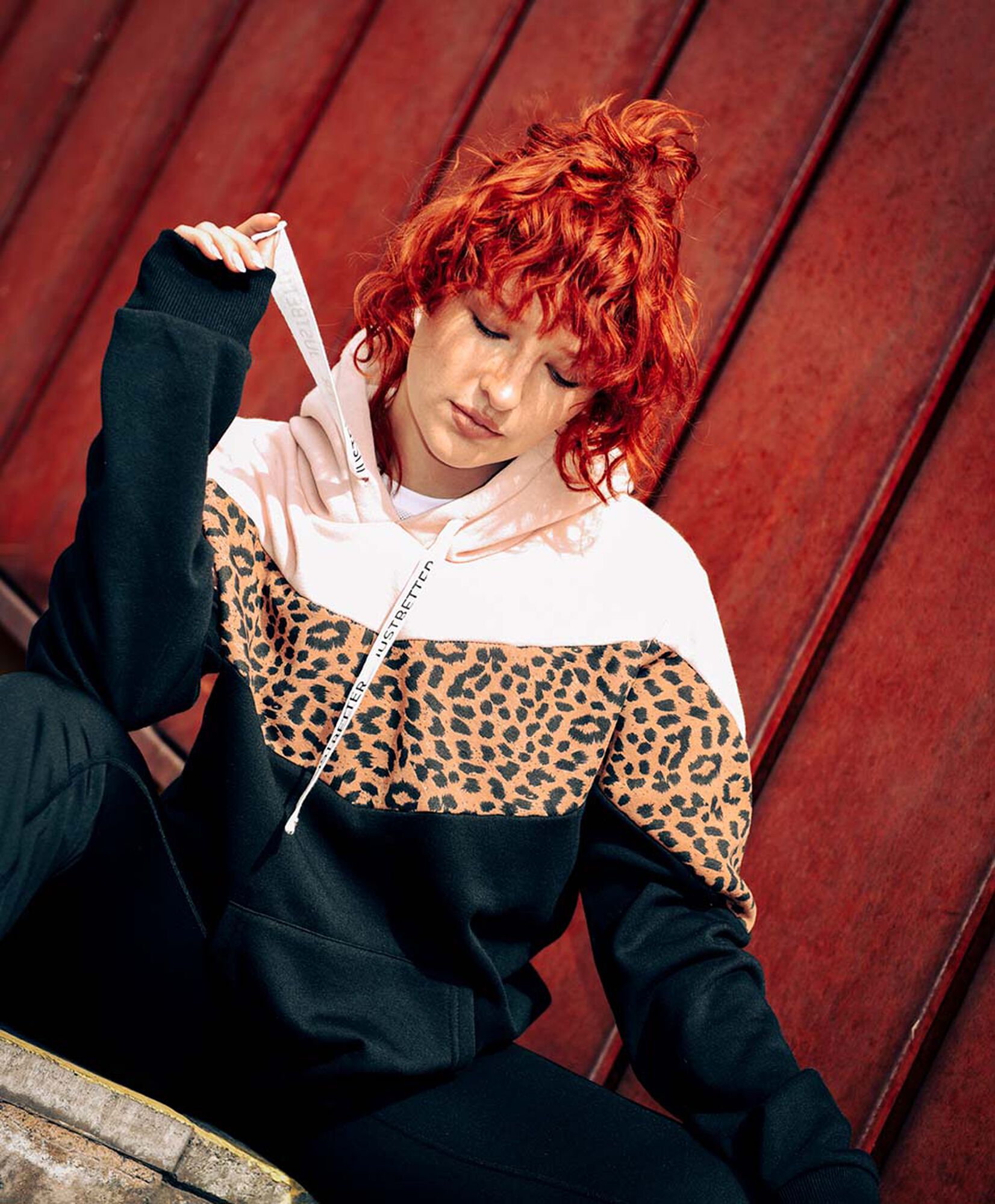 Polerón deportivo mujer tricolor Polerón deportivo mujer tricolor