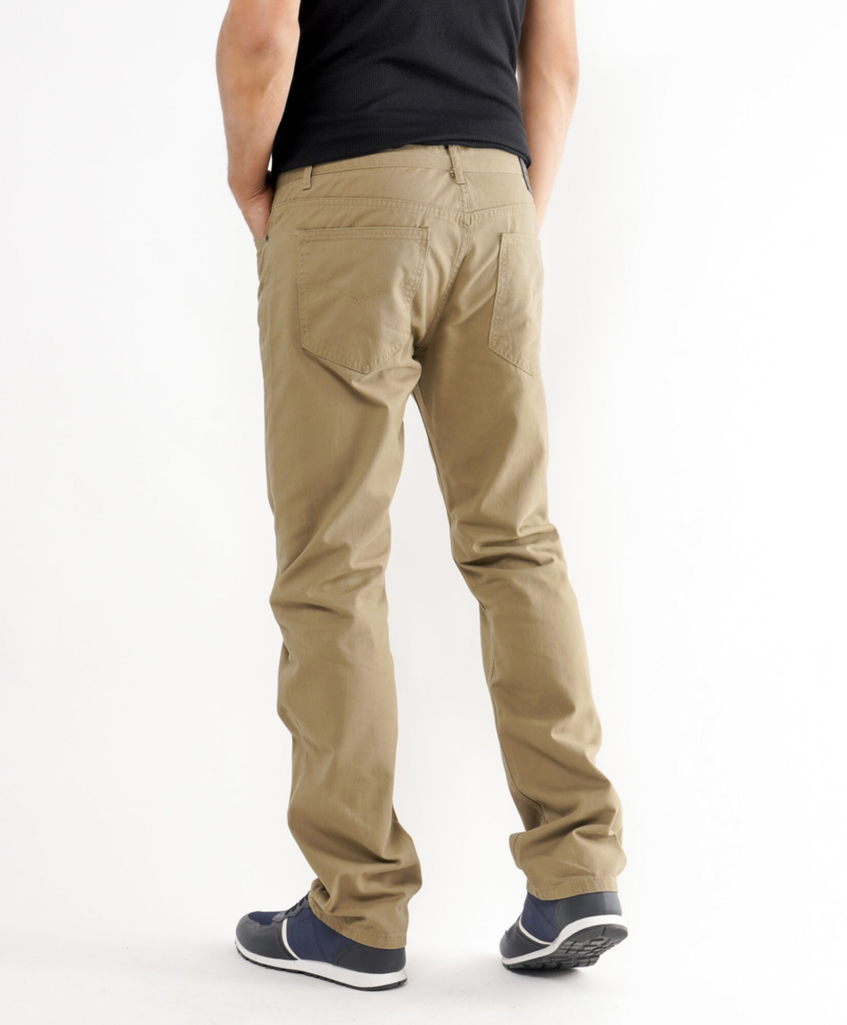Pantalón hombre básico beige Pantalón hombre básico beige