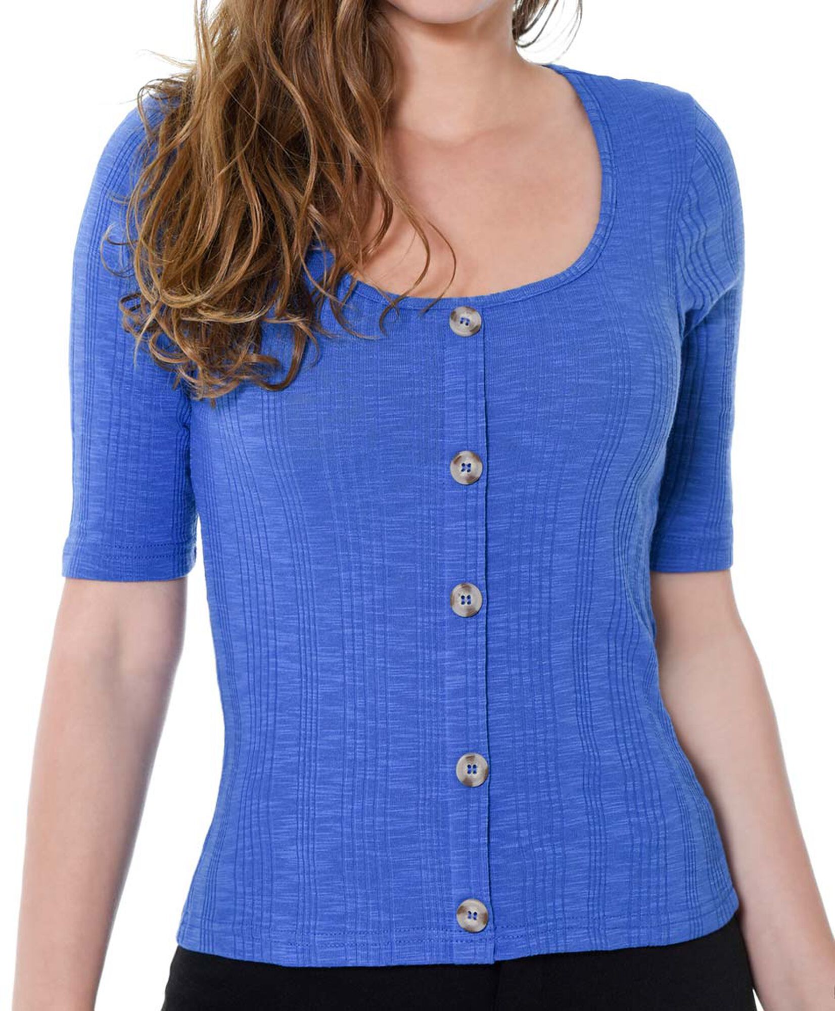 Polera canale botones Polera canale botones