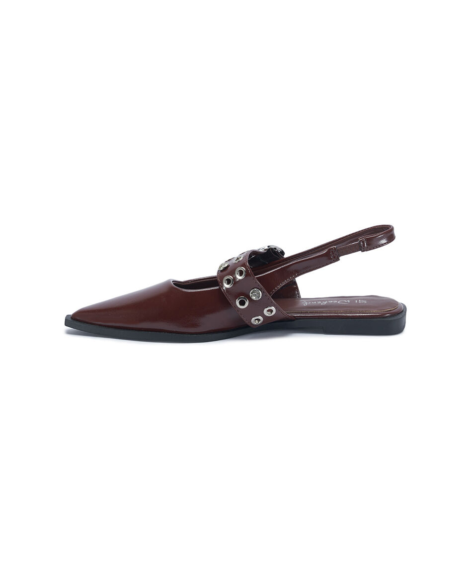 Zapato mujer punta charol