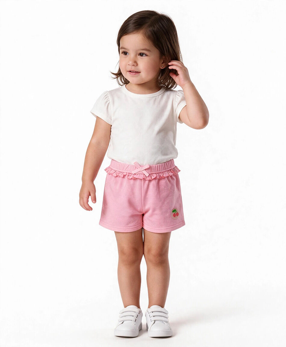 Short bebé vuelos cereza