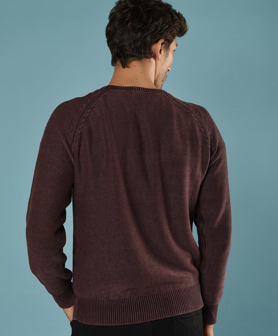 Sweater cuello redondo