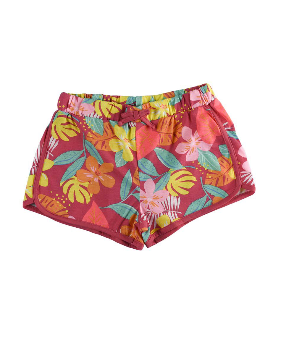 Short ni&ntilde;a floreado