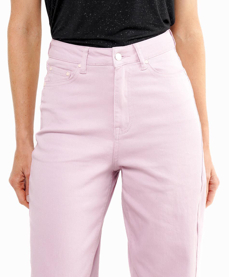 Jeans mujer pink basic