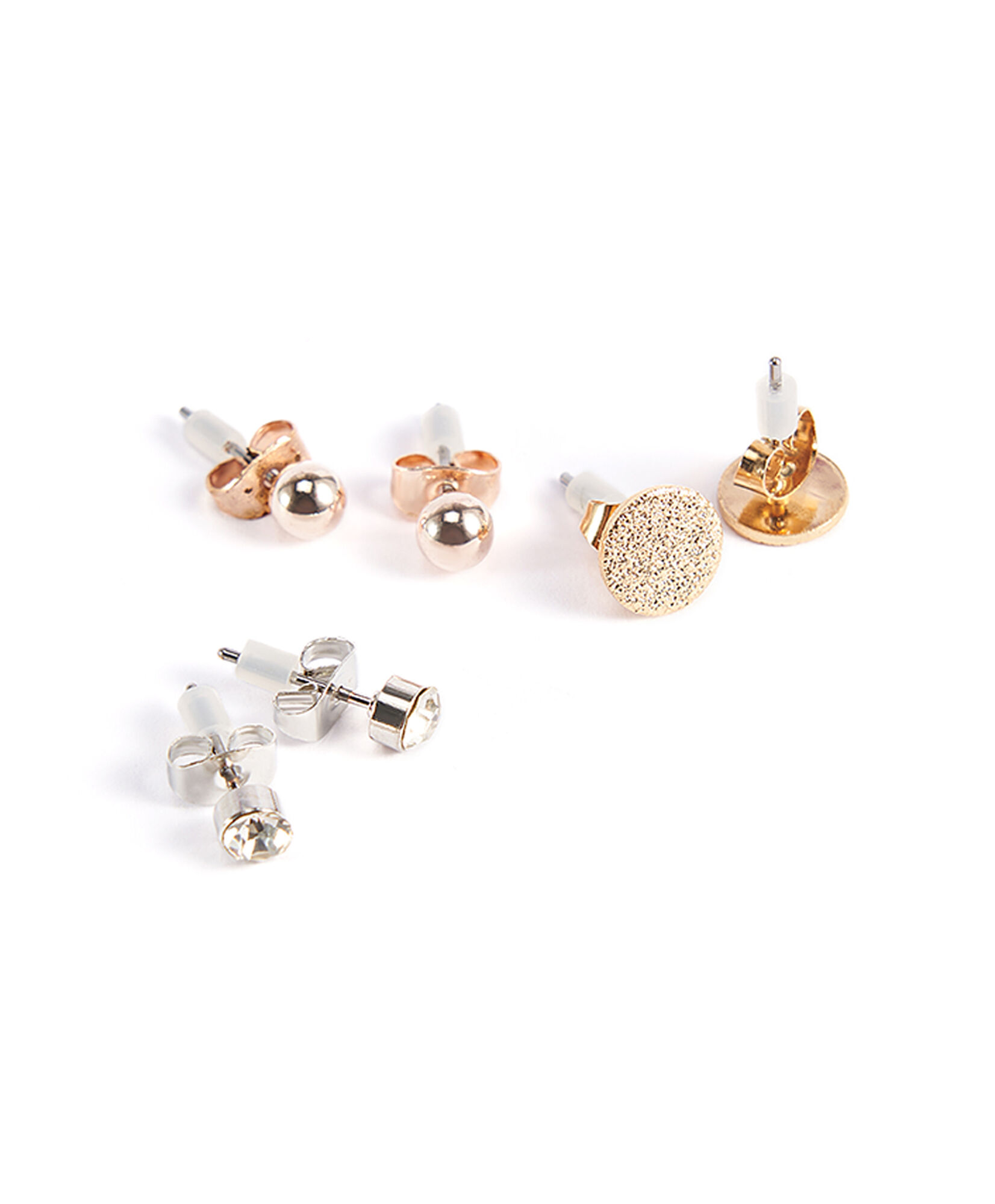 Set 6 aros mujer brillantes Set 6 aros mujer brillantes
