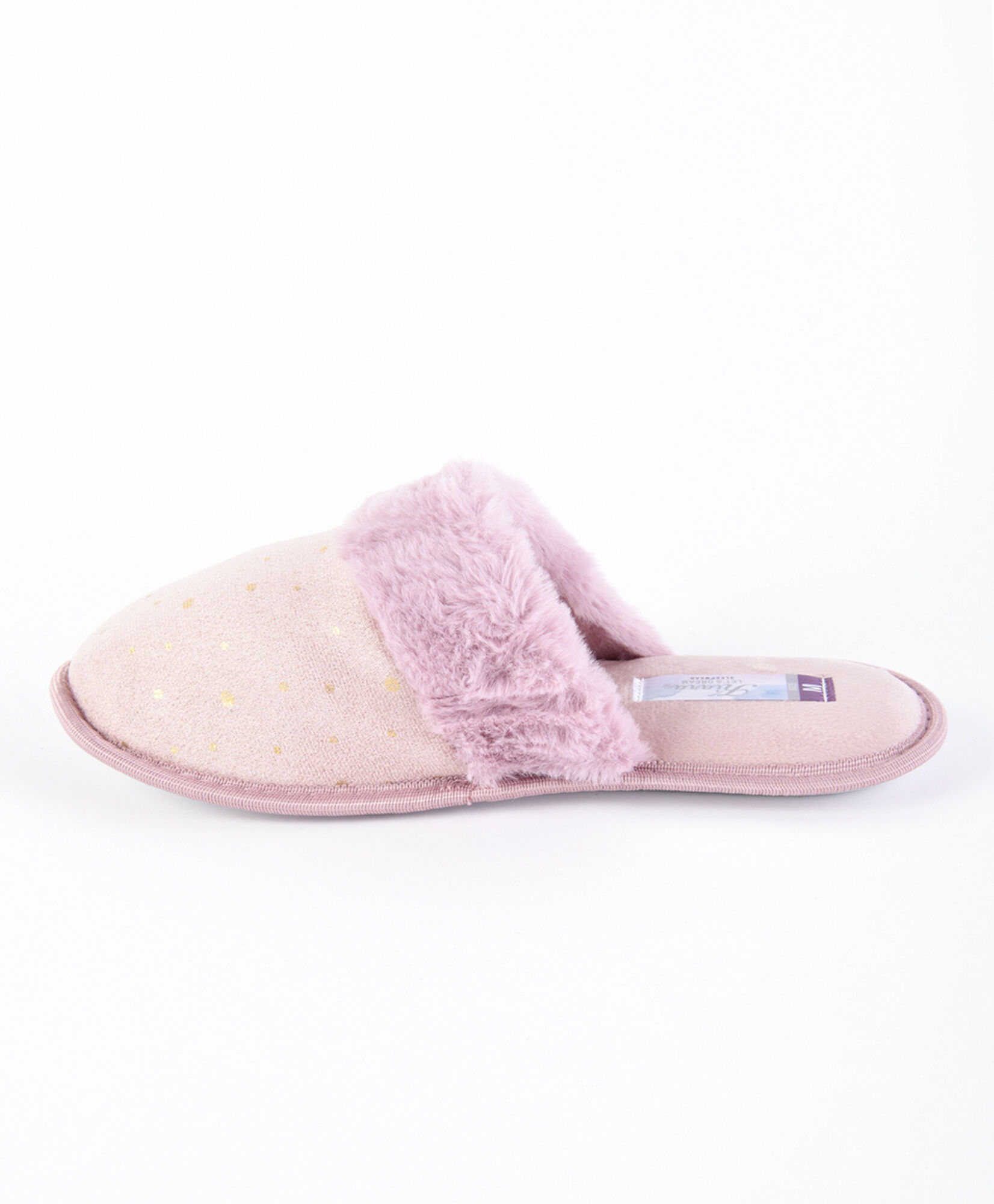 Pantufla mujer suede brillos Pantufla mujer suede brillos