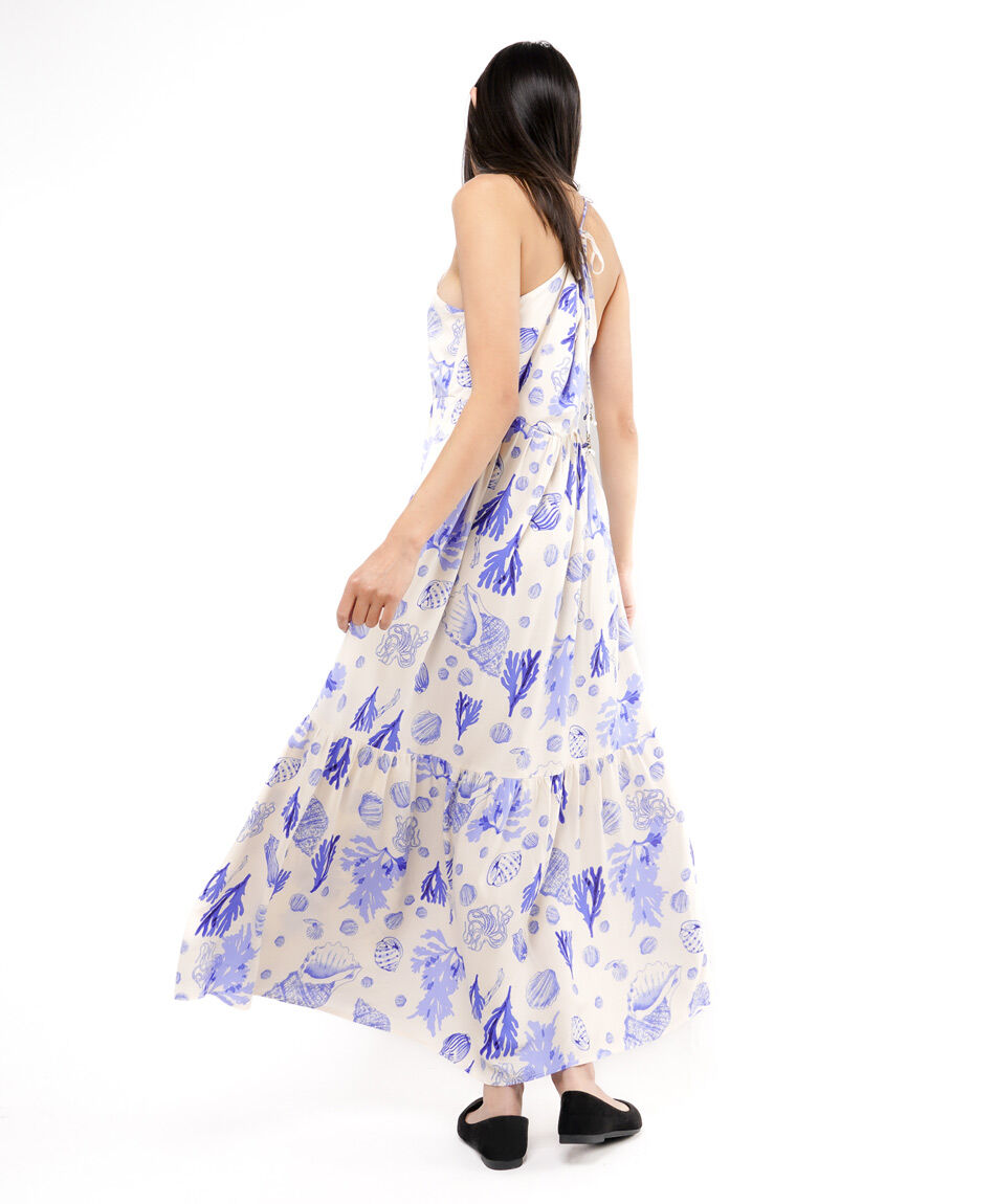 Vestido mujer caracolas