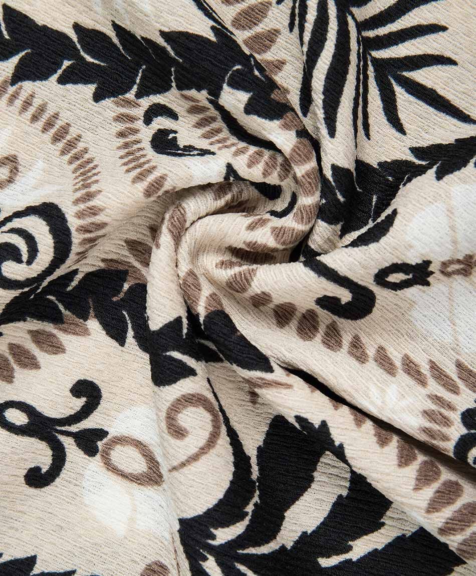 Polera mujer patr&oacute;n barroco