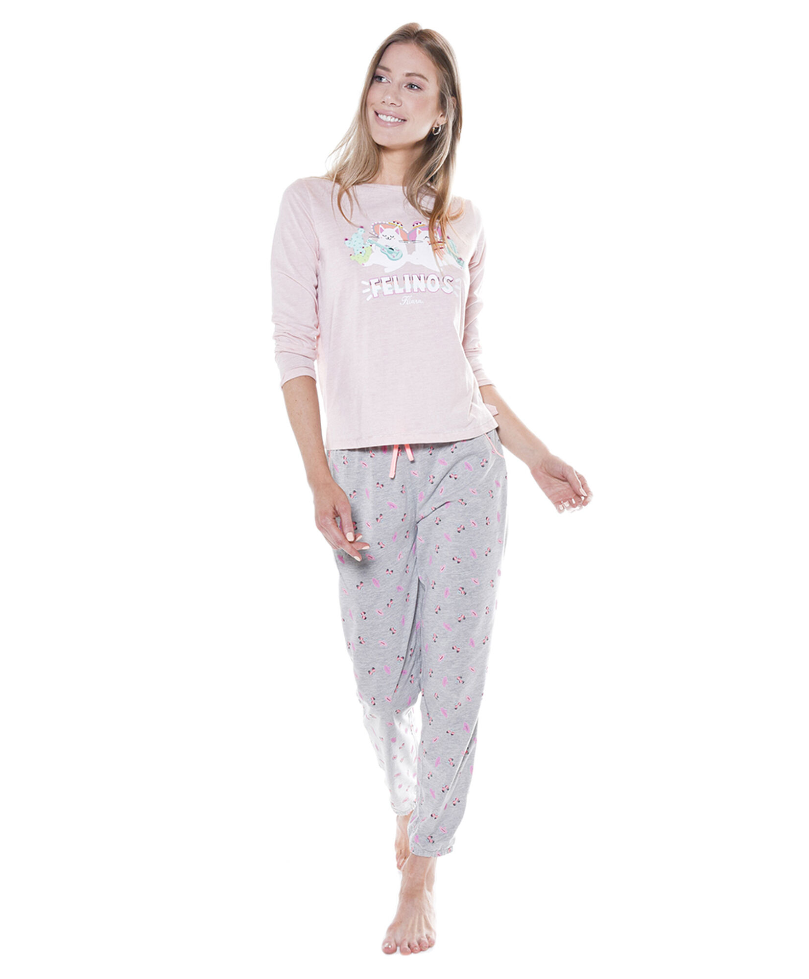 Pijama print gatos Pijama print gatos