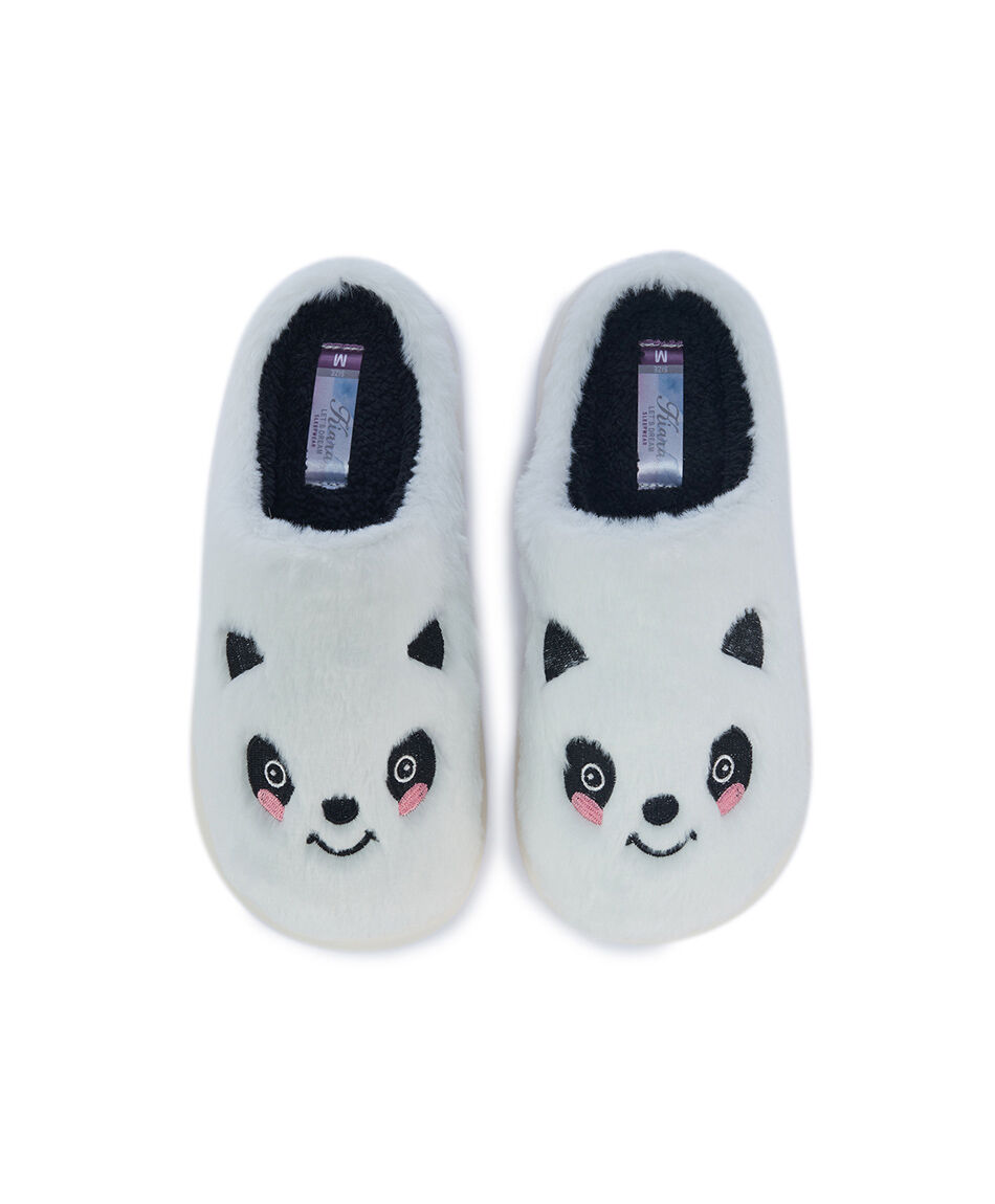 Pantuflas mujer dise&ntilde;o panda