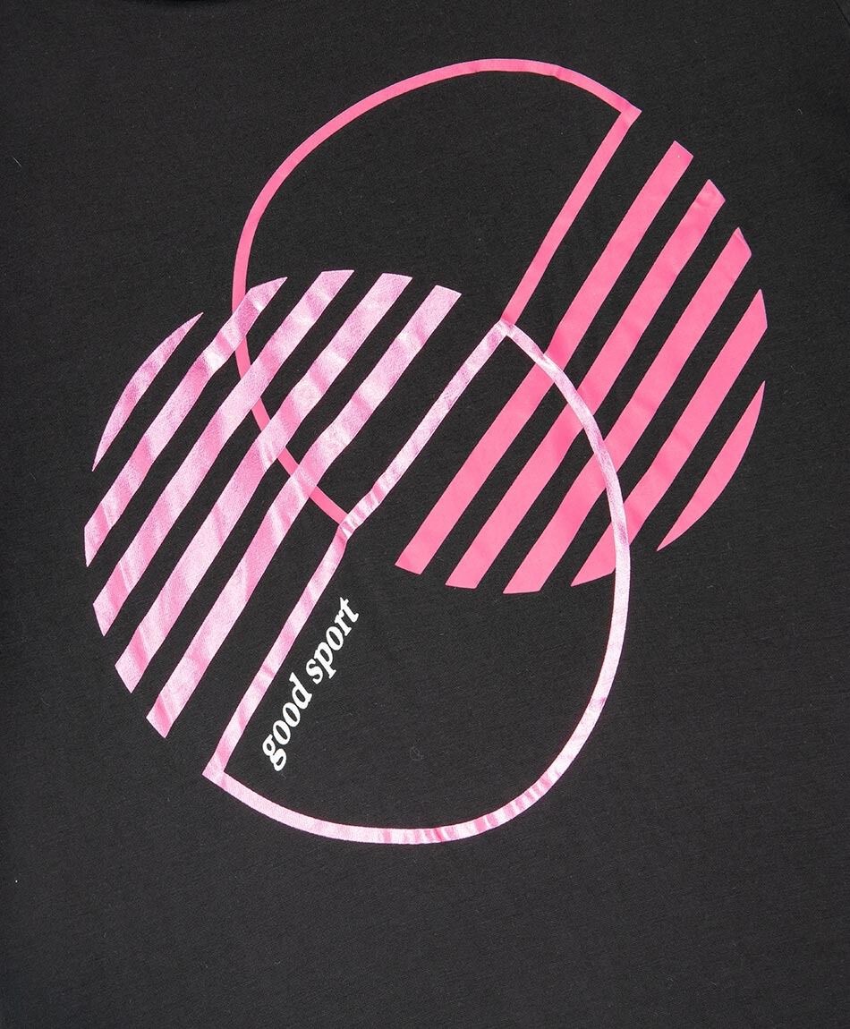 Polera deportiva mujer doble c&iacute;rculo
