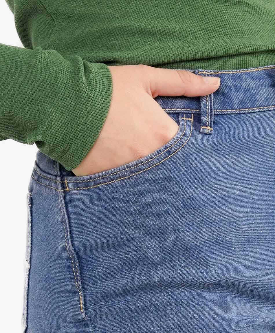 Jeans mujer skinny fit cl&aacute;sico