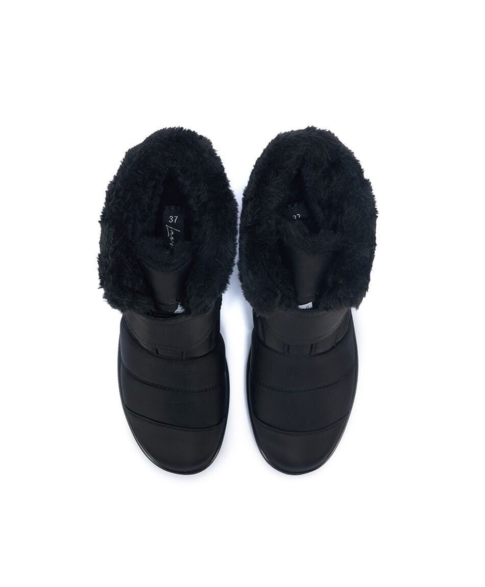 Bot&iacute;n mujer parka strass