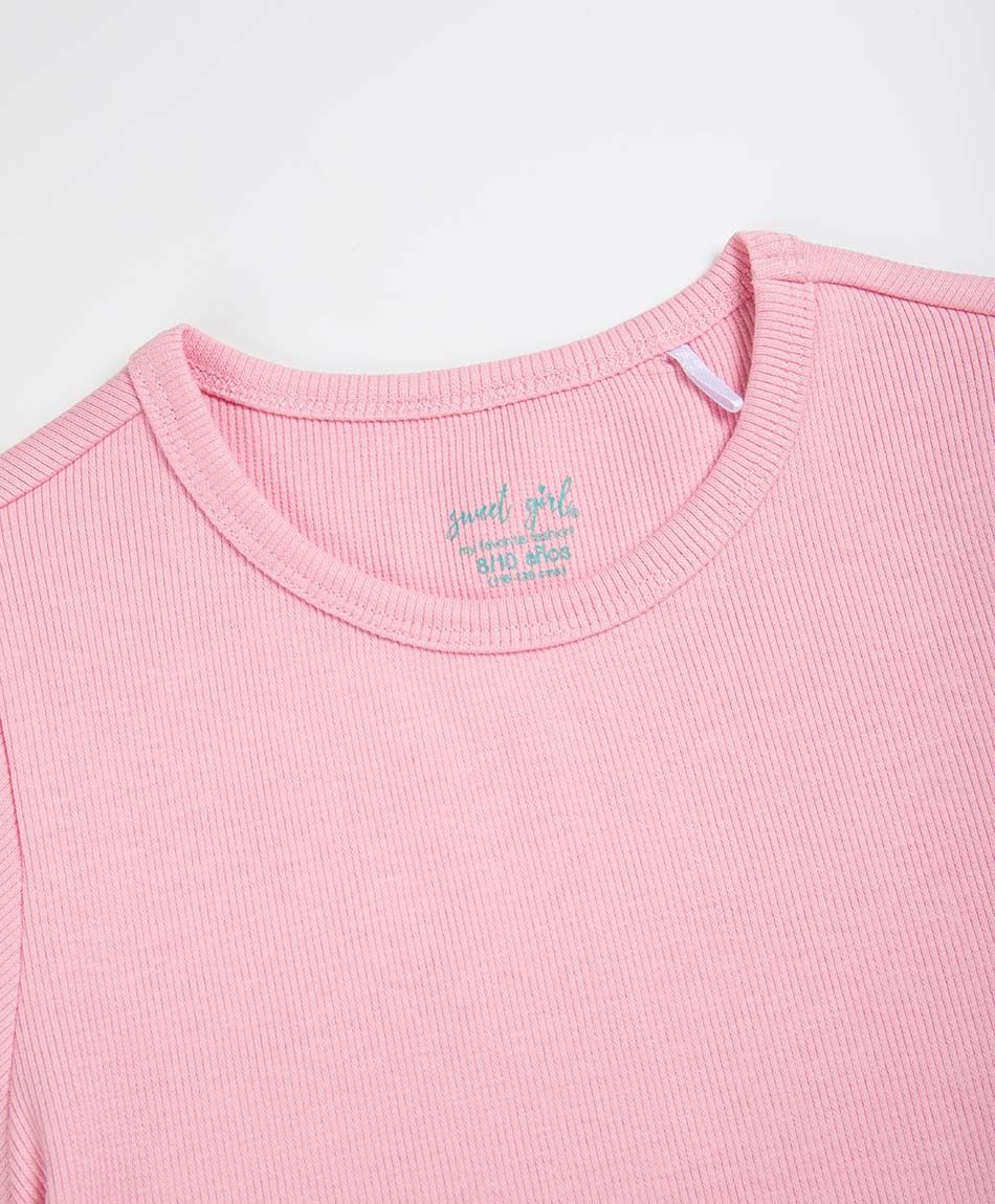 Polera ni&ntilde;a lazos