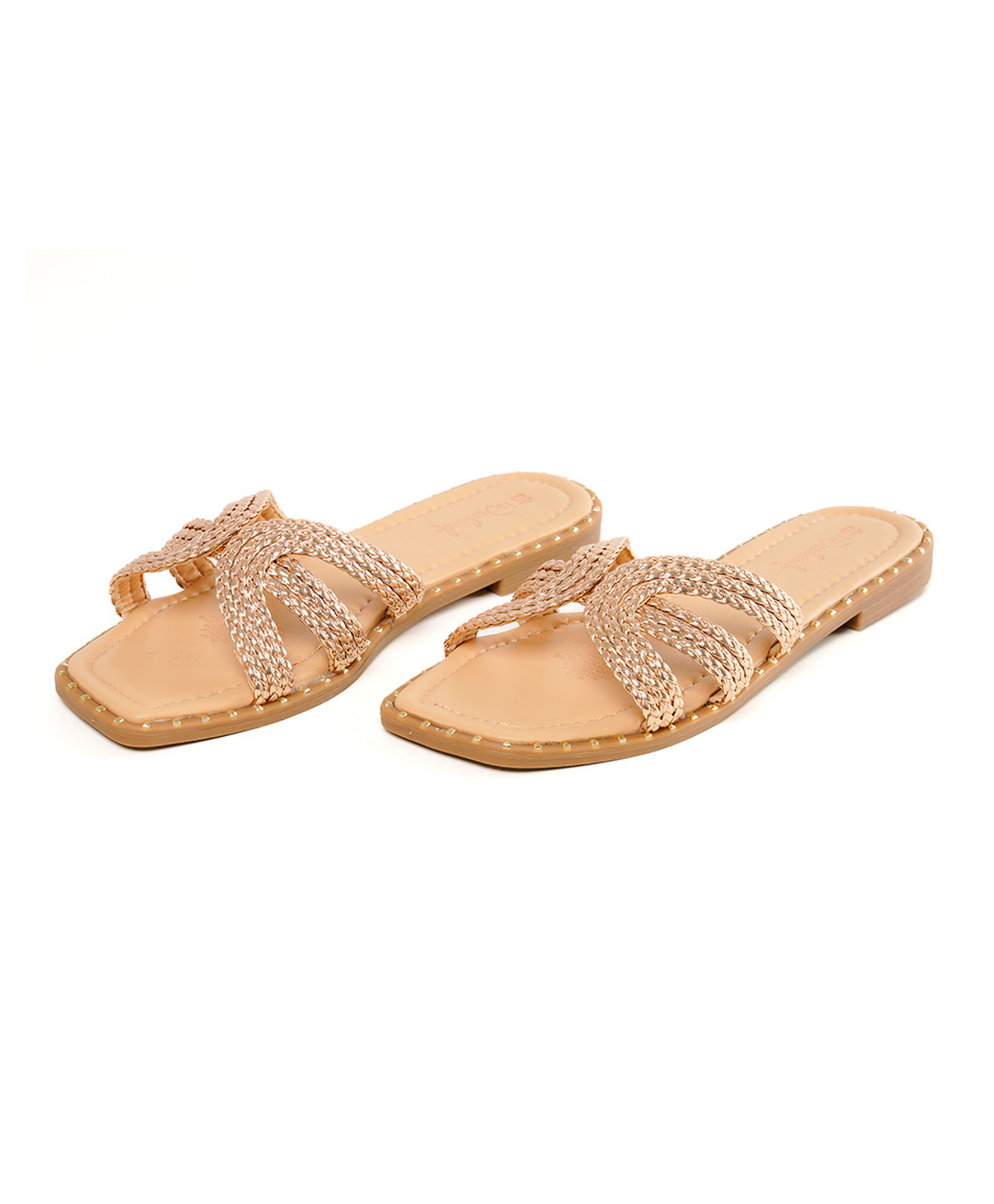 Sandalia mujer plana cobre Sandalia mujer plana cobre
