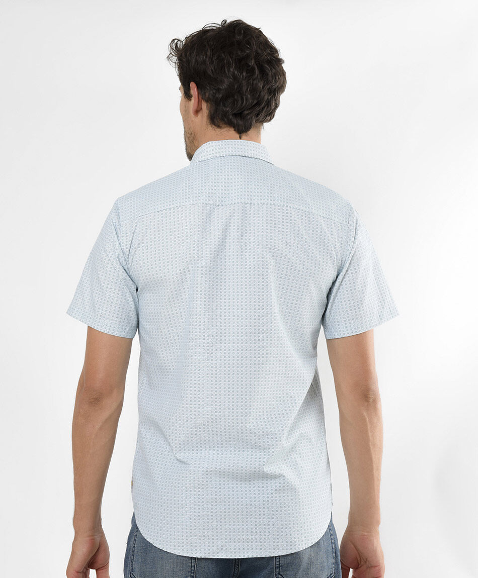Camisa hombre c&iacute;rculos