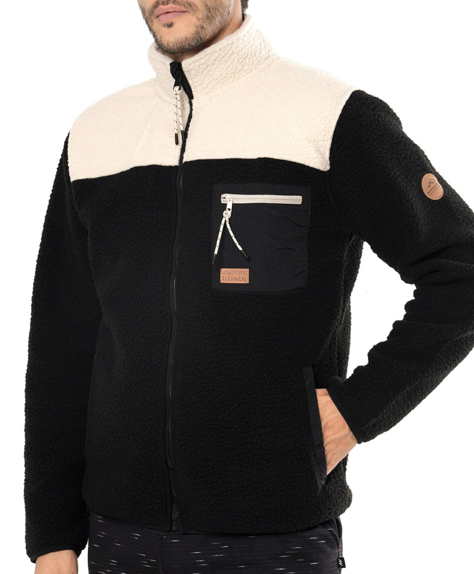 Chaqueta deportiva hombre chiporro bicolor Chaqueta deportiva hombre chiporro bicolor