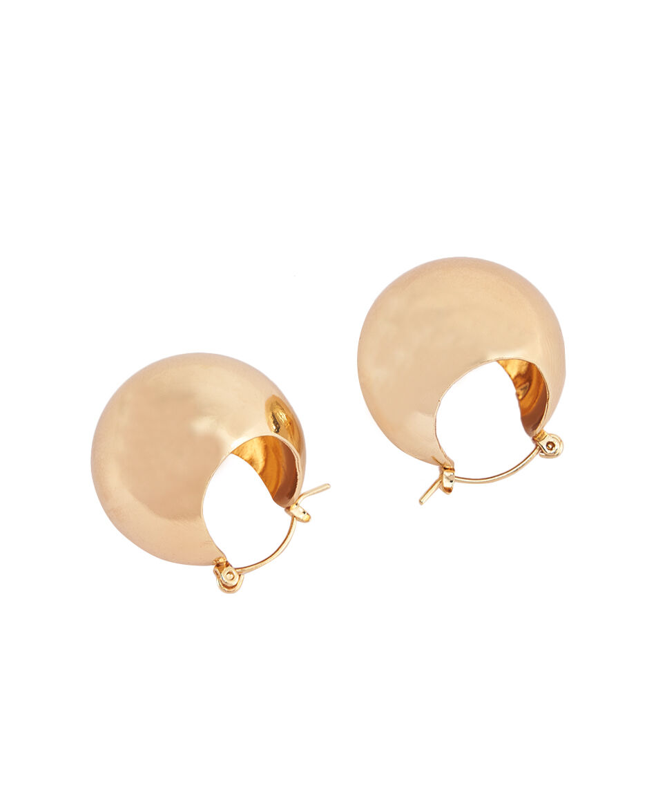 Aros mujer dise&ntilde;o gold