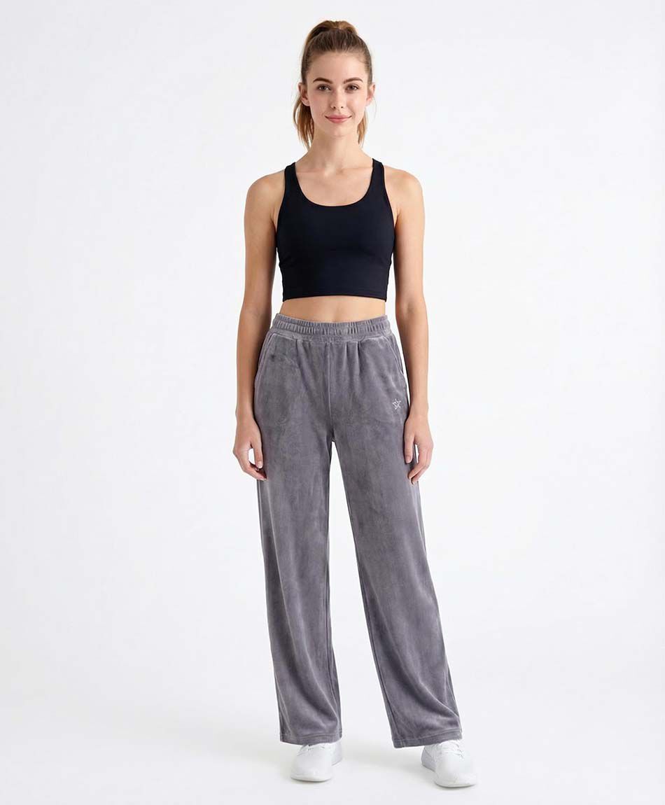 Pantal&oacute;n deportivo mujer plush lila