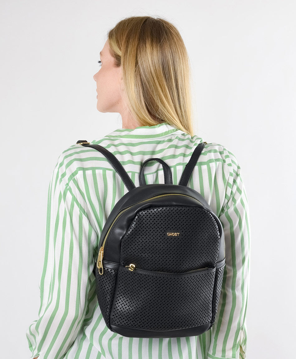 Mochila mujer puntitos