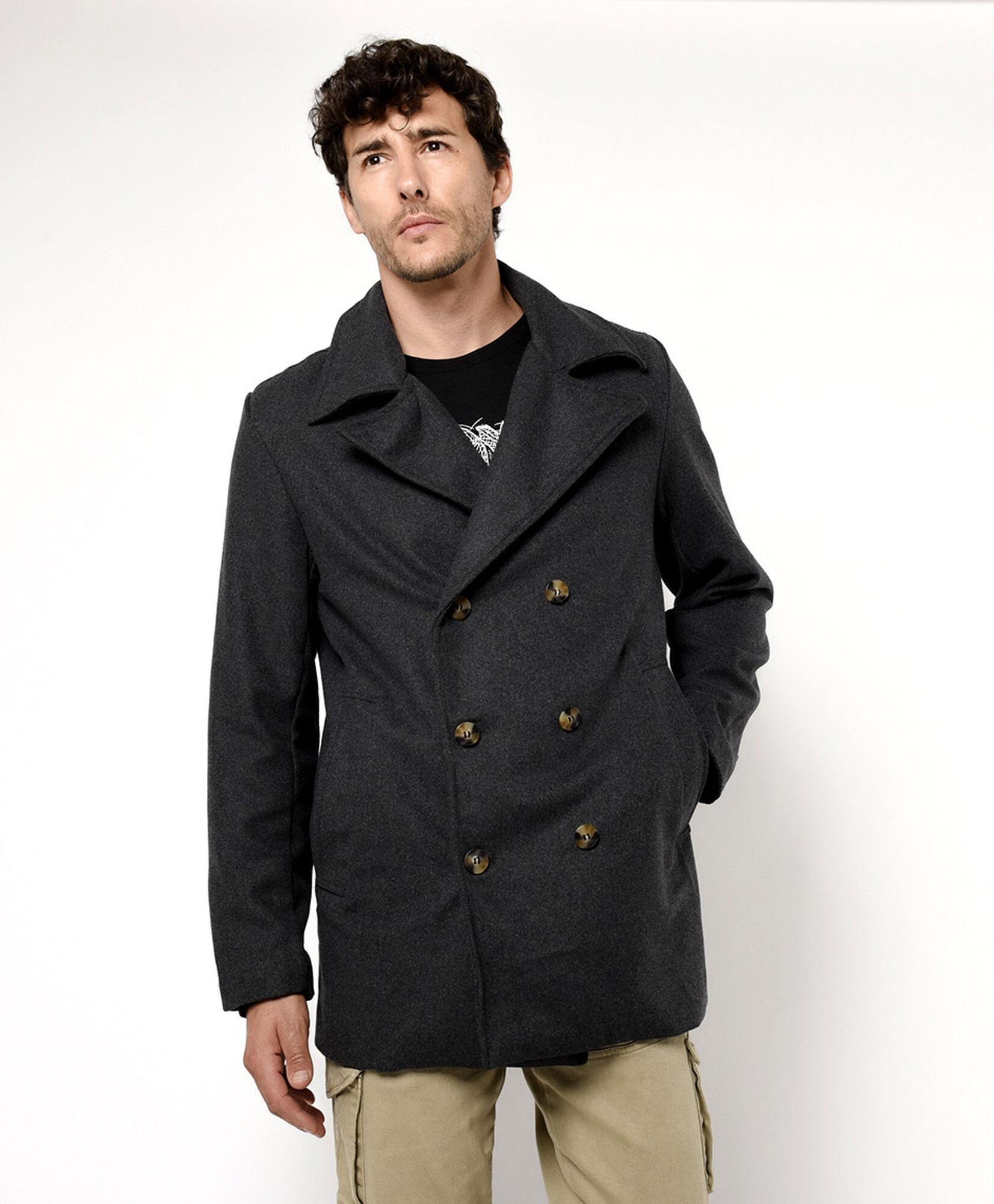 Chaqueta hombre cruzada botones Chaqueta hombre cruzada botones