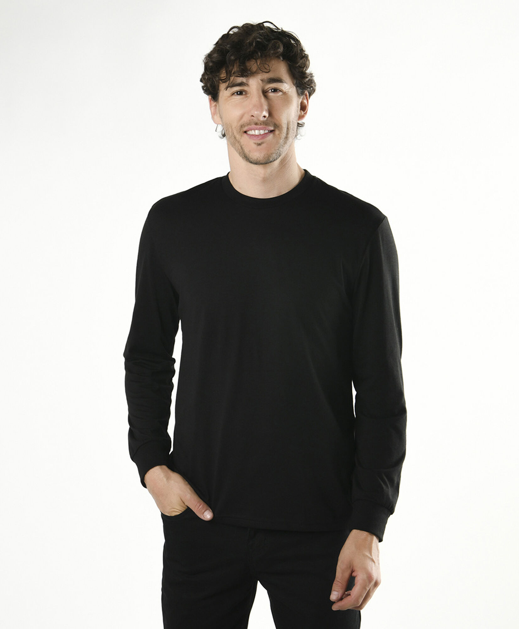 Polera hombre básica Polera hombre básica