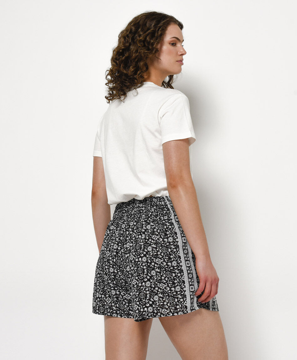Short mujer print lazo