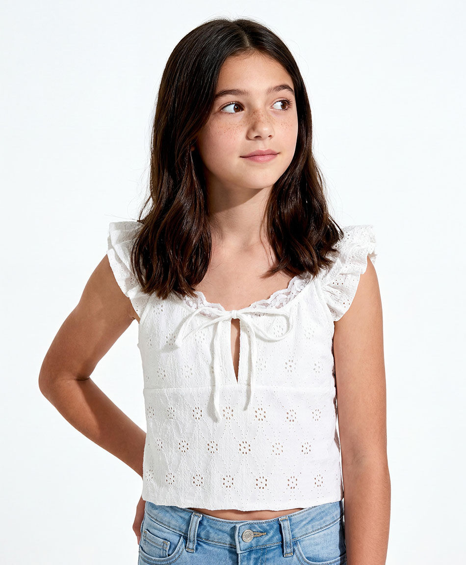 Polera ni&ntilde;a vuelos